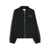 Bershka Prehodna jakna temno modra/bela