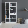 Hanah Home Polica 80,4x188,6x25cm Bela