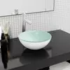 Umivaonik od kaljenog stakla 30x12 cm bijeli