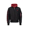 ALPHA INDUSTRIES Prehodna jakna črna