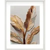 Tiskana slika z okvirjem 40x50 cm Golden Strelitzia – Styler