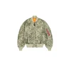 ALPHA INDUSTRIES Prehodna jakna MA-1 Heritage kaki/oliva/svetlo zelena