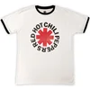 Red Hot Chili Peppers Logo Ringer Ringer White XL Majica