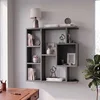 Hanah Home polica za knjige Yegane, 70,9 cm, antracit