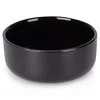 shumee Keramična skleda Black Bowl Skleda za solato Prigrizki Sladice Solate 150 ml