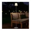 Eglo 901902 -LED Solarna stojeća lampa SCORDIANO LED/2,3W/3,7V 1800mAh IP44 bela