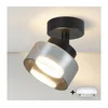 Brilagi - LED RGB prigušiva spot svetiljka AURA LUX 1xGX53/14W/230V Wi-Fi Tuya crna/dimljena