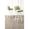 HANAH HOME Set barskih stolica (6 komada) Atex Cream White