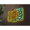 Wallity Zidna LED dekoracija 3PATDACT-6, 82 x 50 cm, Šarena