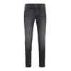 Jack & Jones Plus Kavbojke JJIGlenn JJOriginal črn denim