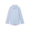TOM TAILOR DENIM Bluza  svetlo modra / bela