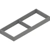 ZC7S550RS2 OKVIR AMBIA-LINE 200/51, indium siva
