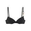 LASCANA Bikini zgornji del  črna