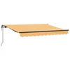 Povlačivi tende Pijesak 600 × 300 cm Tkanina i Aluminij