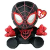 TY Beanie Babies SOFT Marvel MILES MORALES SPIDERMAN, 15 cm
