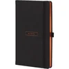 Notes 13x21cm linije 192strane s gumicom All Metal Bronze FSC Castelli