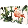 Decormat Podloga za mizo Flamingos 100x50 cm