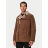 Milestone Usnjena jakna MSCleveland 631629 21555-1 Rjava Regular Fit