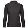 MAJICA DUGI RUKAVI POLO B&C ID.001 LSL/WOMEN 180G CRNA L