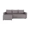 Grantex Line Ugaona garnitura Lena SV, 130x190cm, Svetlosiva