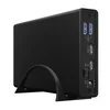 IcyBox Ohišje za 2,5/3,5 HDD z vgrajenim HUB-om