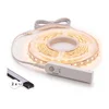 KOMPLET 1x LED traka sa senzorom FLEX LED/3,6W/4xAA 2 m + 2x ugradni profil 1 m