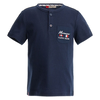 Original Marines majica KR DEP2110B F modra 116