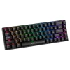 XTRIKE Bežična gejming tastatura GK993W, Mehanička, Crna