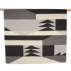 Odeja Silvretta 140 x 200 cm, abstraktni vzorec - siva