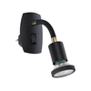 Eglo 300912 - LED svetiljka za utičnicu PARRINI 1xGU10/4,5W/230V crna