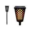 LED solarna lampa sa senzorom LED/0,6W/5,5V IP65 2000 mAh 107 cm crna
