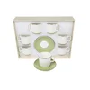PORCELAN SET ZA KAFU 130ml 6/1 (ZEL/TAC) YH24B039G