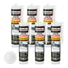 IsolBau Sanitarni silikon prozoren Sanitär Silikon 6 x 300ml