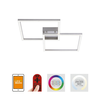 Leuchten Direkt 16429-55 - LED RGB prigušiva svetiljka 2xLED/12,5W/230V + daljinski upravljač
