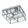 Searchlight 6769-26CC - Plafonsko svetlo FLUSH 2xE14/40W/230V hrom