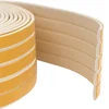 vidaXL Samolepilni tesnilni trak za okna Bela 9 x 3 mm 25 m EPDM pena