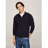 Tommy Hilfiger Pulover Pima MW0MW36519 Mornarsko modra Regular Fit