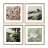 Tiskane slike v kompletu 4 ks z okvirjem 30x30 cm Subtle Nature – Styler