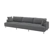 UPPAKRA Modularna sofa s 4,5 sedišta, Johanneshov tamnosiva