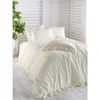 Exclusive - Snow White Snow White Stonewashed Double Quilt Cover Set