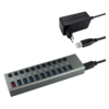 Maxtrack USB 3.0 HUB Maxtrack CH 12 11-port, (20444578)