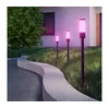 Eglo 902043 - LED RGB spoljna lampa ZANCARO LED/1W/230V IP44 crna + daljinski upravljač