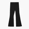 Cropp - Flare pantalone - CRNO