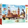 Trefl puzzle Funny cities - Dogs in London 1000 delova