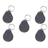 Mave 5 kos RFID obeskov MIFARE Desfire EV2 4k NXP - Sive barve