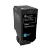 Lexmark 74C2SCE toner, original, cian, 7000 strani