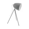 Eglo 33094 - Stona lampa DUNDEE 1xE27/60W/230V siva