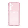 Futrola Clear Wallet za Samsung S25, Roze