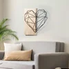 Sayvan-i Huzur -1 - Natural, Black NaturalBlack Decorative Wooden Wall Accessory