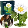 sarcia.eu Marioinex Mini Waffle GARDEN Cvet MARJETICA, KOMPLET konstrukcijskih kock, MEHKE kocke, DEKORACIJA 90 ele.